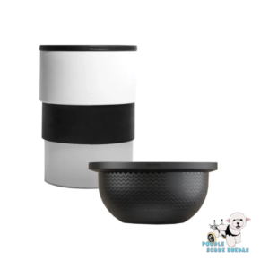 Zee Bowl Color Blanco Zeedog Perro 1 Unidad