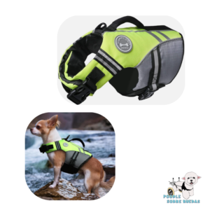 Chaleco Salvavidas Color Verde/Gris Talla S Vivaglory Perro 1 Unidad