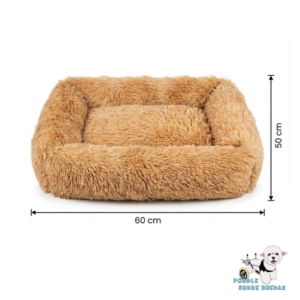 Cama Sofá Amarillo 60X50 Cm Pet Park Perro 1 Unidad