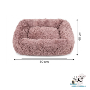 Cama Sofá Morada 50X40 Cm Pet Park Perro 1 Unidad