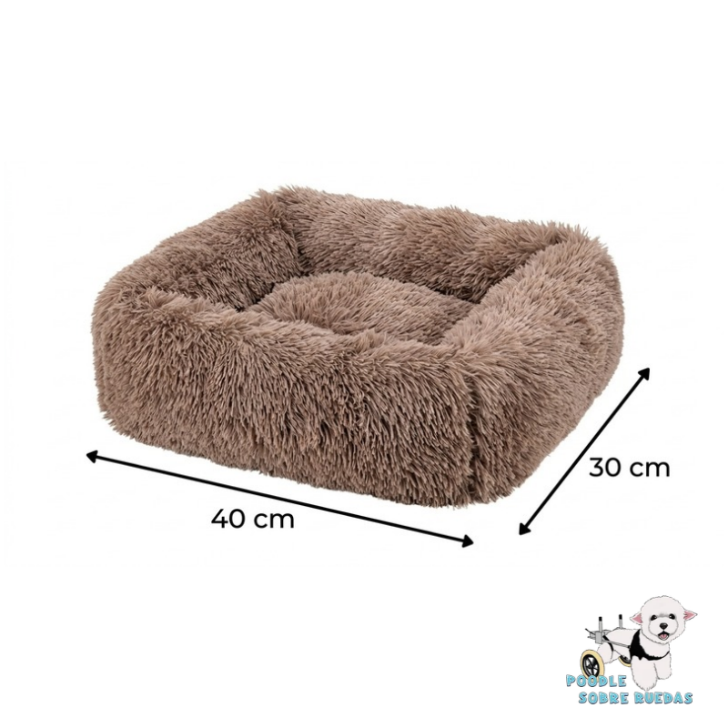 Cama Sofa Café 40X30 Cm Pet Park Perro 1 Unidad