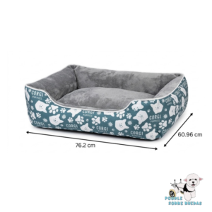 Cama Estampada Corgi 76.2X60.96 cm Perro 1 Unidad
