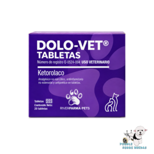 Dolo-Vet Ketorolaco Tabletas Riverfarma Gato 1 Tableta