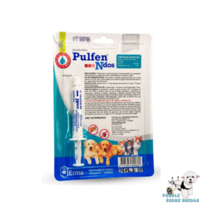 Pulfen Ndos Externo Hasta 12 Kg Erma Gato 1 Ml